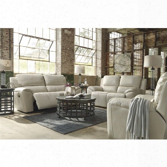 Ashley Valeton 3 Piece Sofa Set In Cream