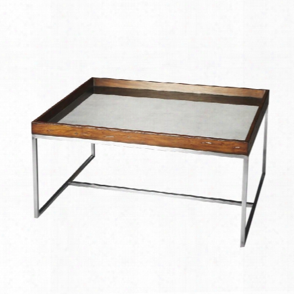 Butler Specialty Butler Loft Eastwood Mirrored Coffee Table