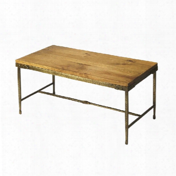 Butler Specialty Industrial Chic Coffee Table In Multi-color