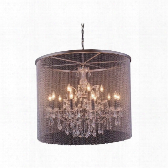 Elegant Lighting Brooklyn 36 15 Light Royal Crystal Chandlier