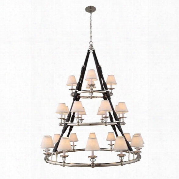 Elegant Lighting Cascade 52 24 Light Chandelier