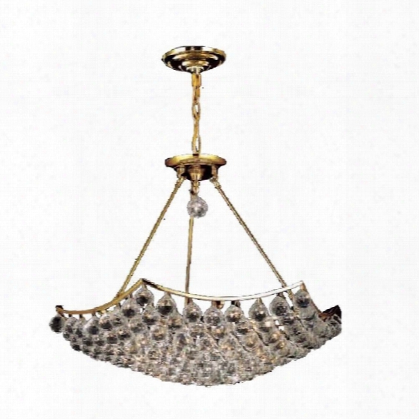 El Egant Lighting Corona 26 12 Light Elements Crystal Chandelier