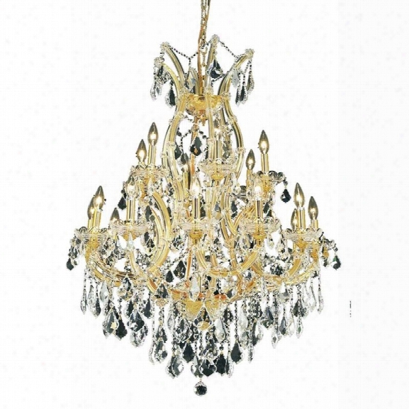 Elegant Lighting Maria Theresa 32 19 Light Elegant Crystal Chandelier