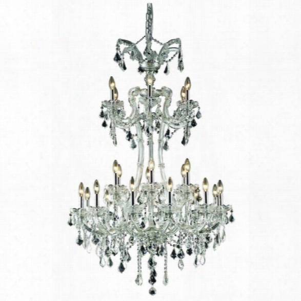 Elegant Lighting Maria Theresa 32 24 Light Spectra Crystal Chandelier