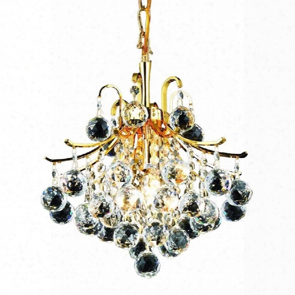 Elegant Lighting Toureg 12 3 Light Elements Crystal Chandelier