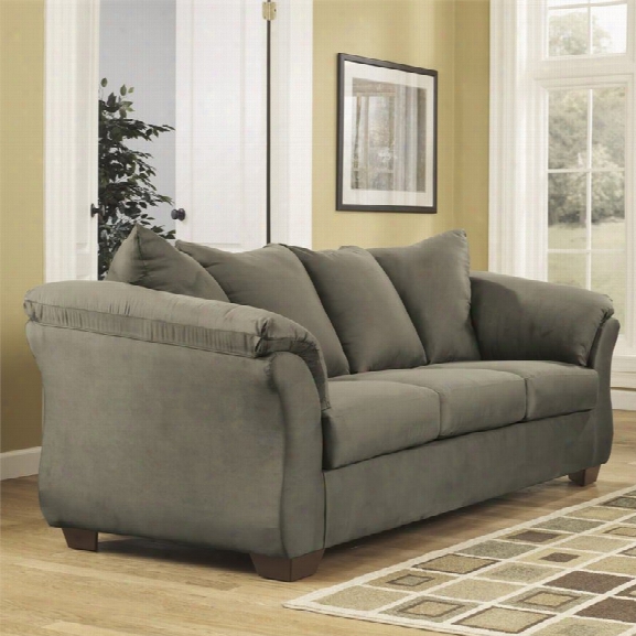 Flash Furniture Fabric Sofa In Sage