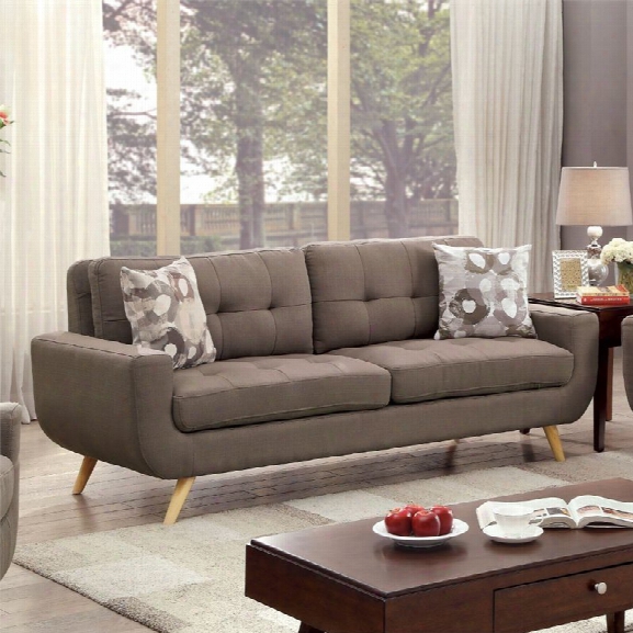 Furniture Of America Tamatha Sofa In Mocha