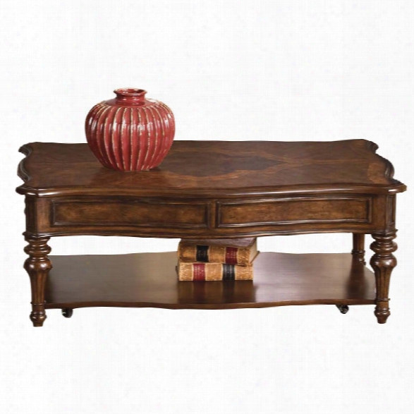 Liberty Furniture Andalusia Coffee Table In Vintage Cherry