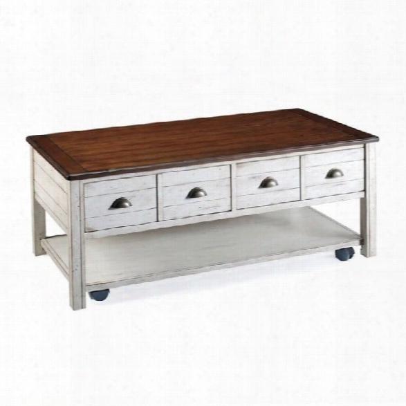 Magnussen Bellhaven Wood Rectangilar Cocktail Table