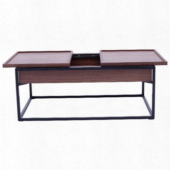 Moe's Kristoff Storage Coffee Table In Brown