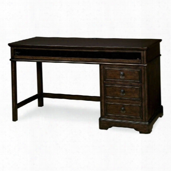 Smartstuff Paula Deen Guys 3 Drawer Wood Henry's Desk In Molasses