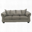 Ashley Darcy Fabric Full Size Sleeper Sofa in Cobblestone