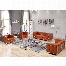 Flash Furniture Hercules Regal Series 3 Piece Leather Sofa Set