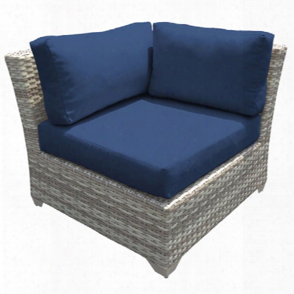 Tkc Fairmont Corner Patio Chair In Navy