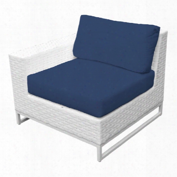 Tkc Miami Right Arm Patio Chair In Navy