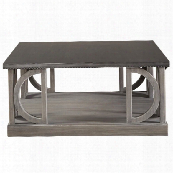 Universal Furniture Curated Carlton Coffee Table In Graystone