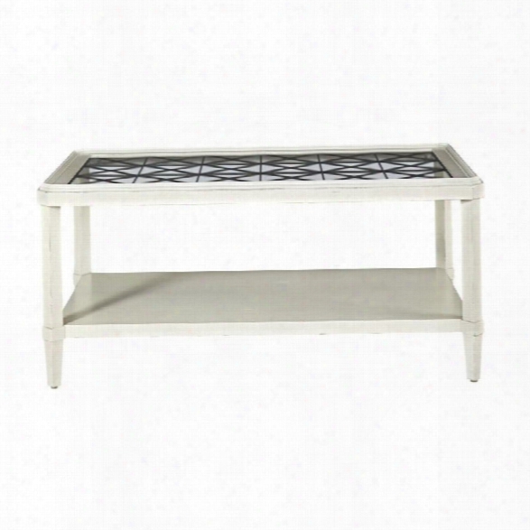 Universal Furniture Sojourn Coffee Table In Summer White