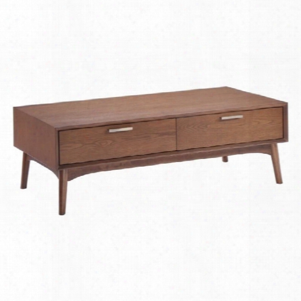 Zuo Design District Coffee Table In Walnut