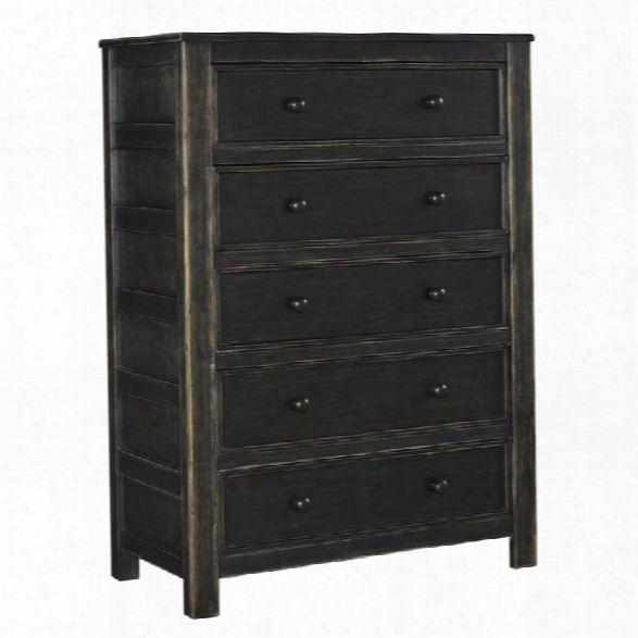 Ashley Jaysom 5 Drawer Chest In Black