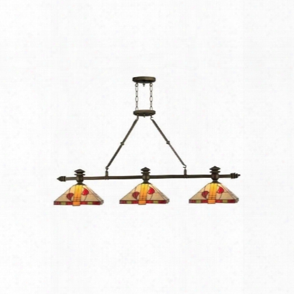 Dale Tiffany Carnaby 3 Light Island Fixture