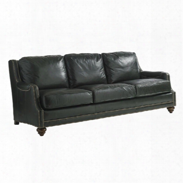 Lexington Coventry Hills Alcot Leather Sofa In Oakhurst