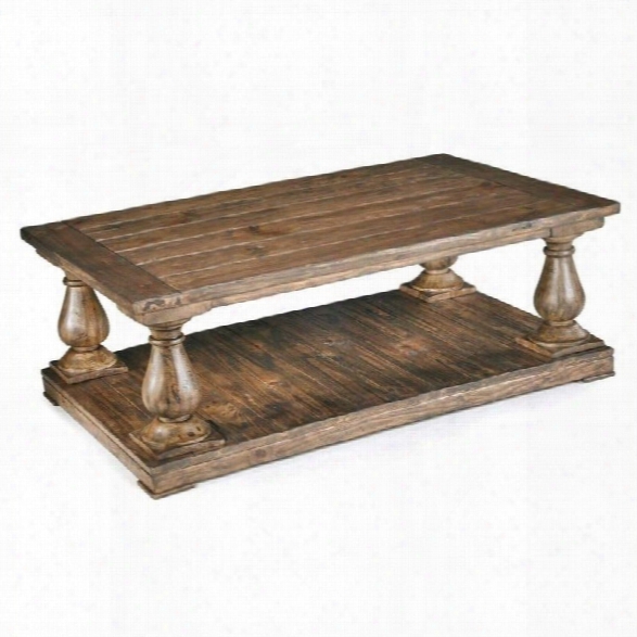 Magnussen Densbury Wood Coffee Table In Natural Pine