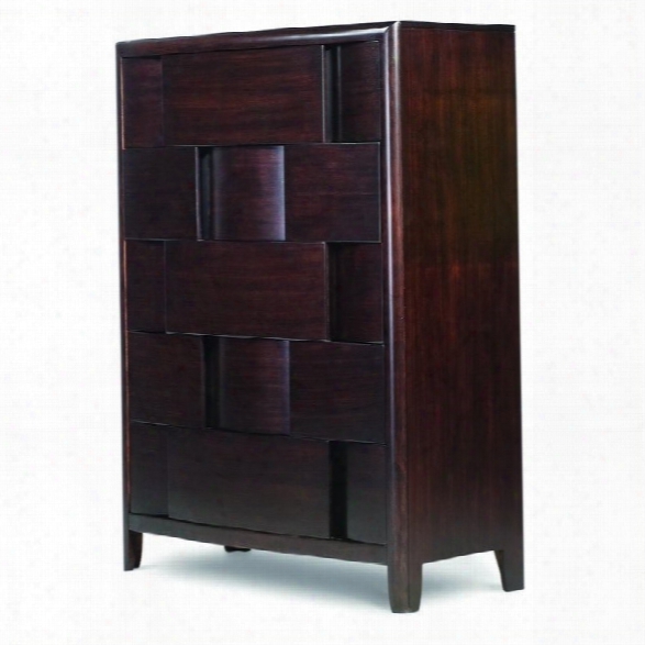 Magnussen Nova 5 Drawer Chest In Chestnut