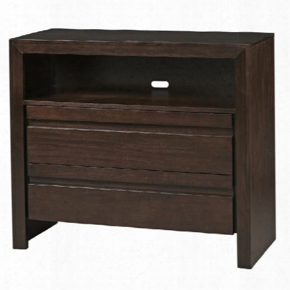 Modus Element Media Chest In Chocolate Brown