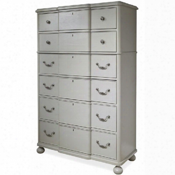 Paula Deen Home Dogwood 6 Drawer Chest In Cobblestone