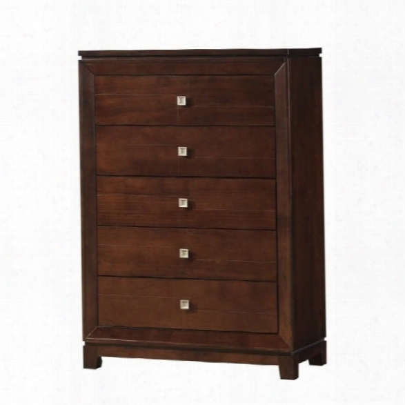 Picket House Furnishings London Chest In Warm Cherry