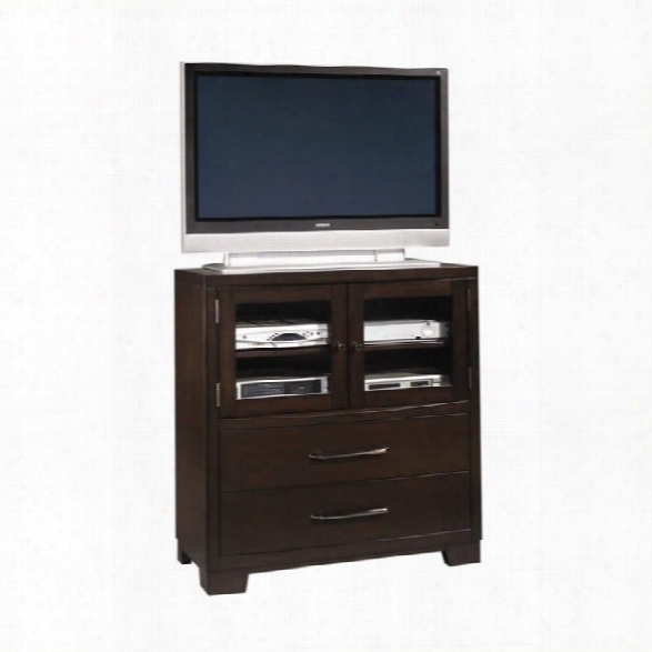 Pulaski Tangerine 330 2 Drawer Media Chest In Sable Finish