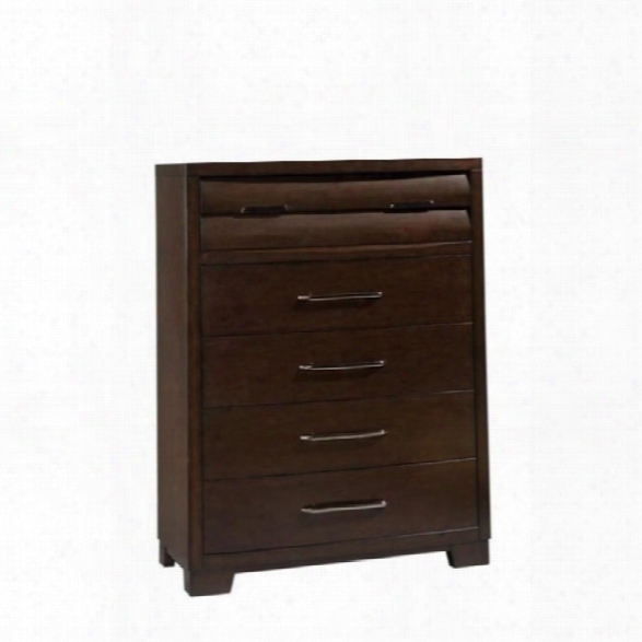 Pulaski Tangerine 330 5 Drawer Chest In Sable Finish