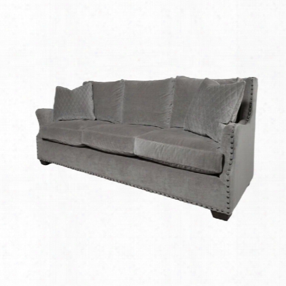 Universal Furniture Curated Connor Upholstered Sofa In Gray