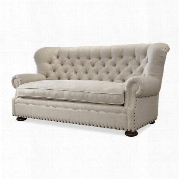 Total Furniture Maxwell Upholstered Sofa In Linen