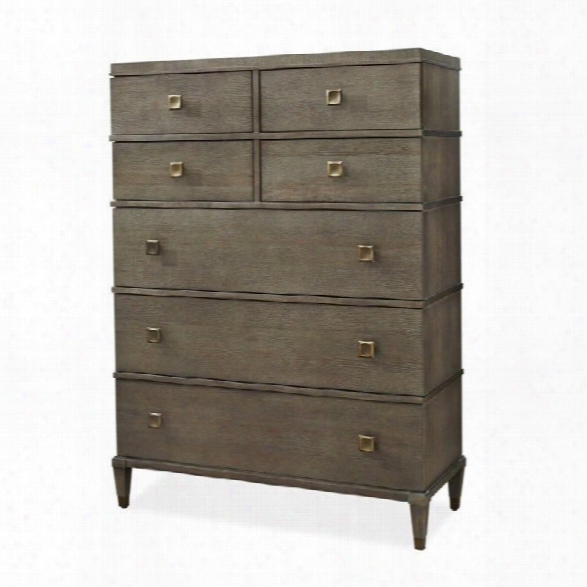 Universal Furniture Playlist 7 Drawer Chest In Brown Eyed Girl