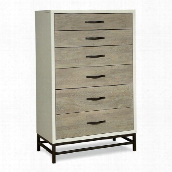 Universal Furniture The Spencer Bedroom Chest In Gray Parchment