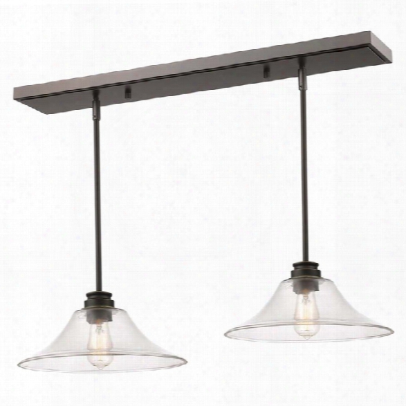 Z-lite Annora 2 Light Island Light In Olde Bronze