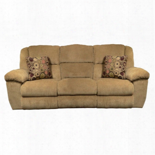 Catnapper Transformer Ultimate Reclining Sofa In Beige And Havana