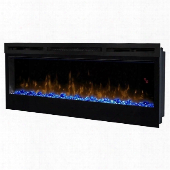 Dimplex Prism 50 Wall Mount Linear Electric Fireplace Insert In Black