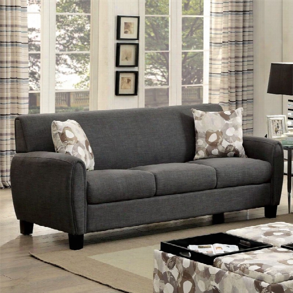 Furniture Of America Sorriana Sofa In Gray