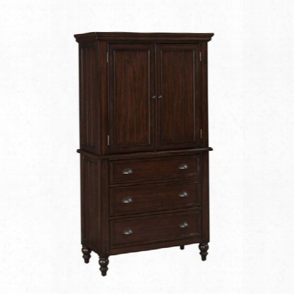 Home Styles Country Comfort 2 Door And 3 Drawer Chest In Aged Bourbon