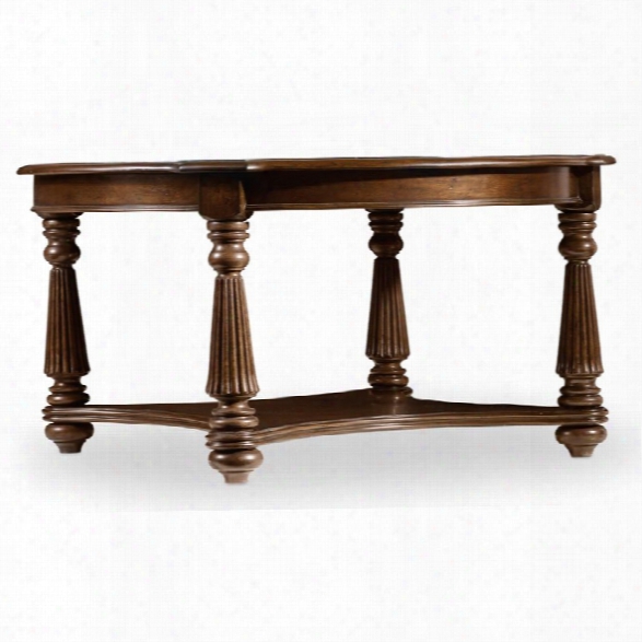 Hooker Furniture Leesburg Round Coffee Table In Mahogany