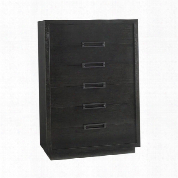 Lexington Carrera Arnage 6 Drawer Wood Chest In Carbon Gray