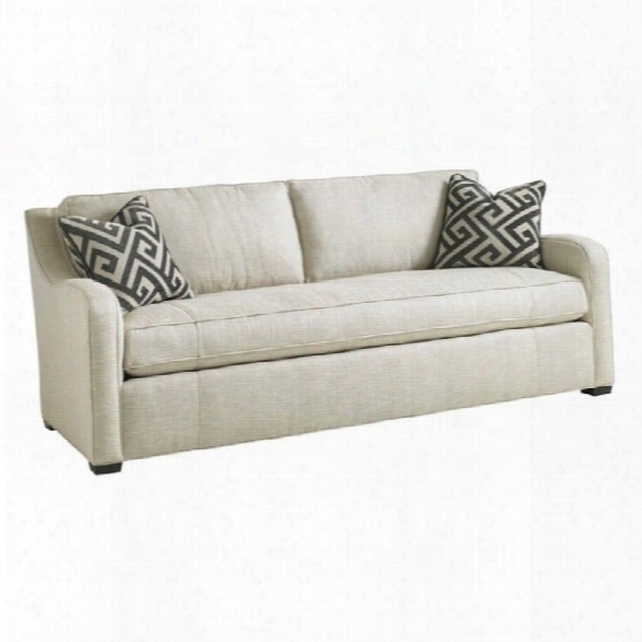 Lexington Carrera Fontana Fabric Sofa In White