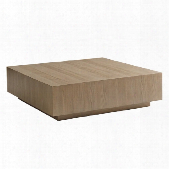 Lexington Shadow Play Tatum Coffee Table In Gray Elm