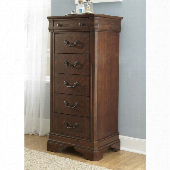 Liberty Furniture Alexandria 6 Drawer Lingerie Chest In Autumn Brown
