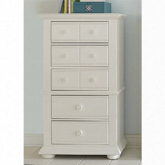 Liberty Furniture Summer House I 5 Drawer Lingerie Chest In White