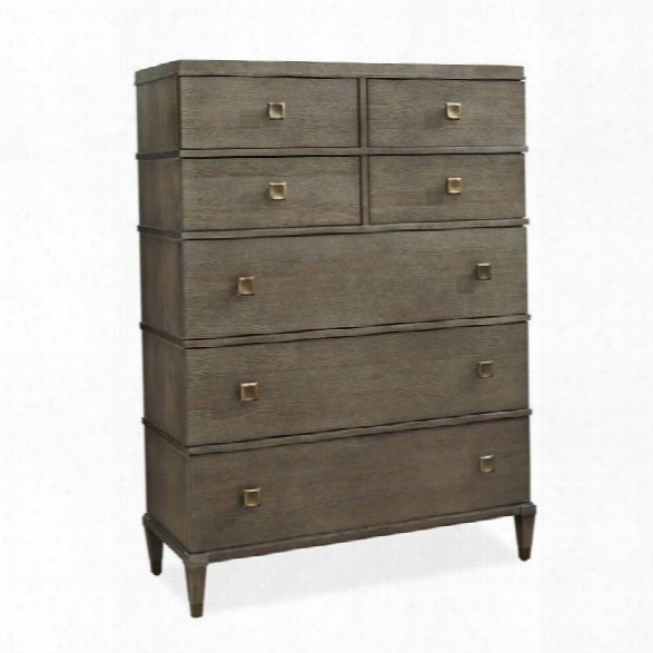 Maklaine 7 Drawer Chest In Brown Eyed Girl