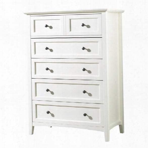 Modus Paragon 5 Drawer Chest In White