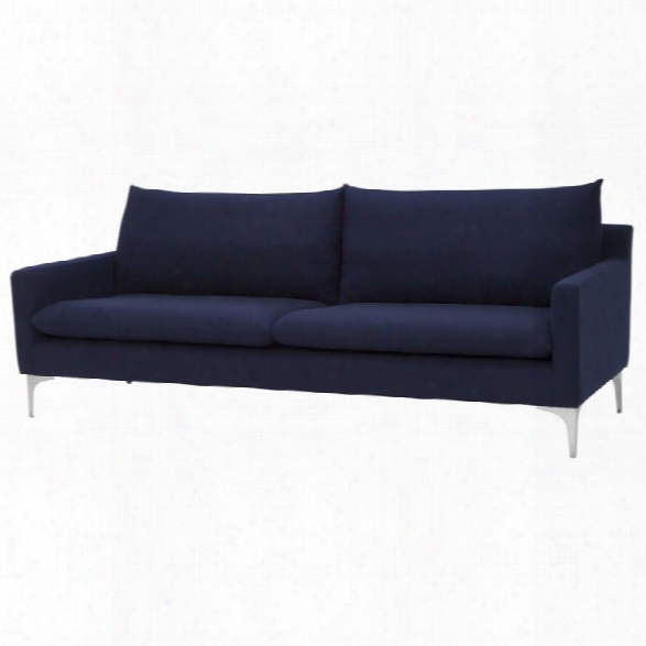 Nuevo Anders Sofa In Navy Blue